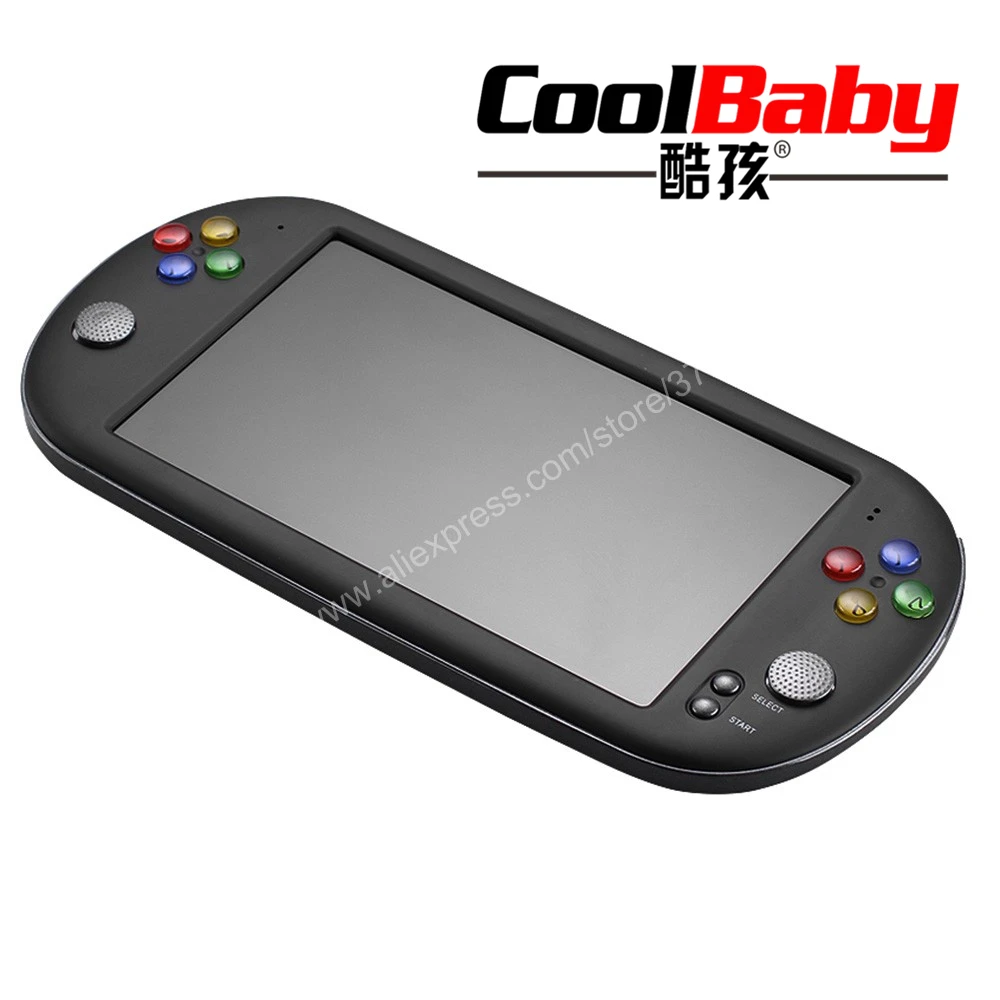 Портативная портативная игровая консоль X16 с двойным рокером для игр GBA NES