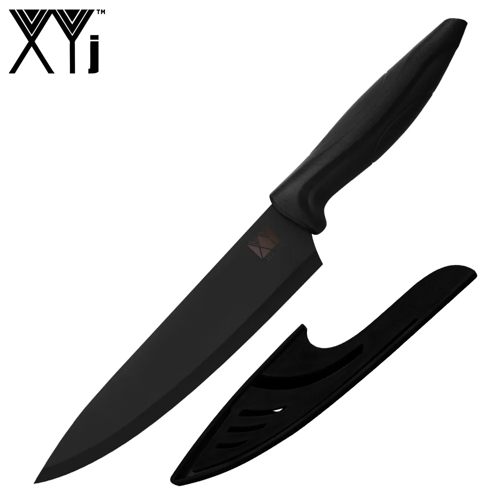 8 Inch Chef XYj набор кухонных ножей из 6 предметов, японский нож Santoku, нож, нож для повара, ножи для резки овощей, режущие инструменты - Цвет: 8 Inch Chef