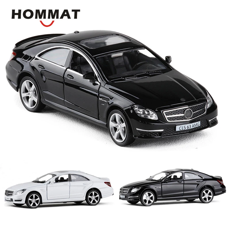 HOMMAT моделирование 1:36 Масштаб CLS 63 AMG Модель автомобилей сплав 1/36 литье под