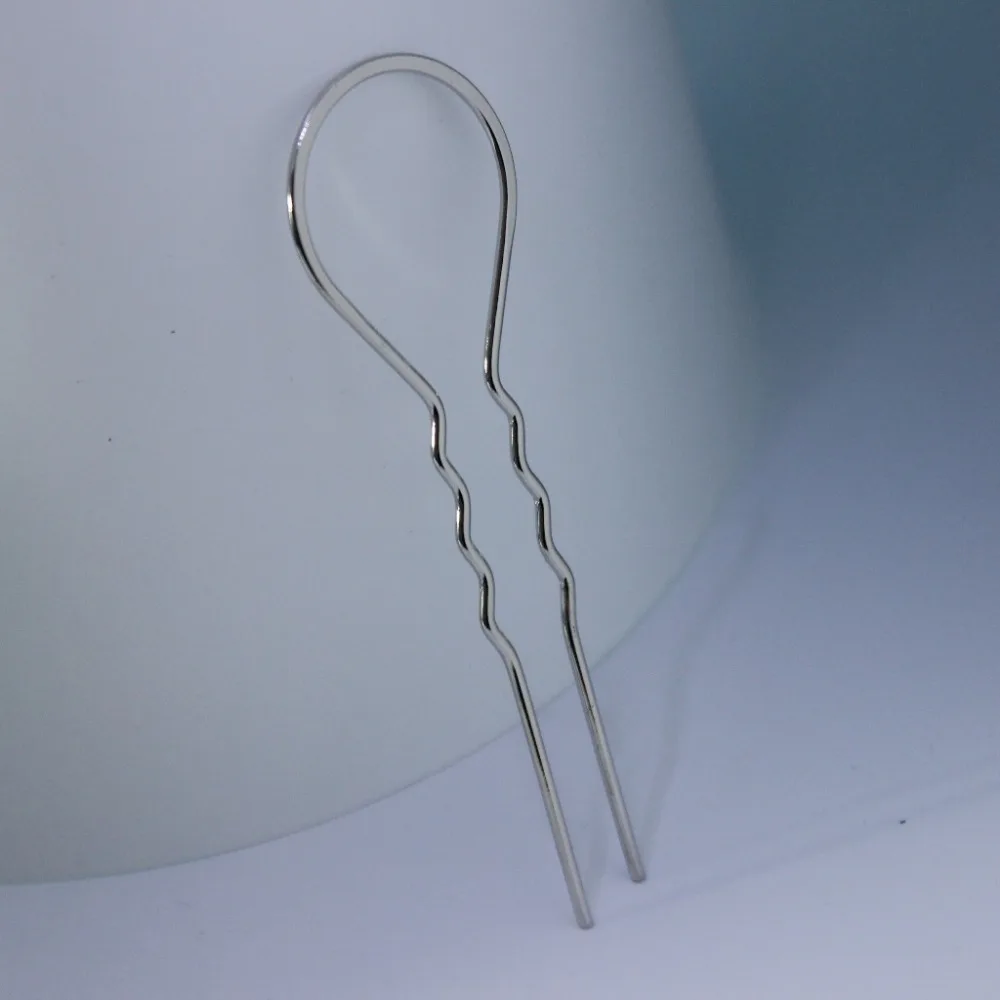 50 шт. 103 мм палочки для волос античная бронза/Золотые цветные шпильки u-образные