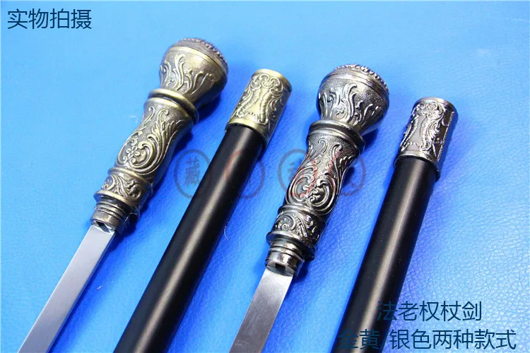 Ciel Black Record Pharaoh walking stick sword Anime perimeter steel Sword wand mice weapon Cosplay Props shipping free | Дом и сад