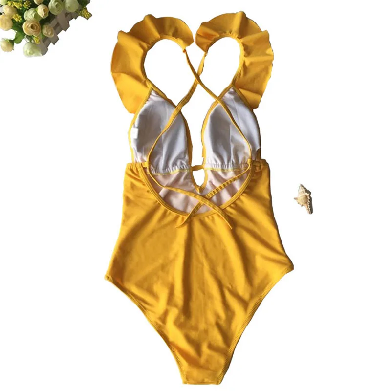 New Womens sexy Swimwear One Piece Bikini Swimsuit Bra Push Up Beachwear Bathing |