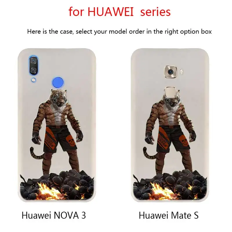 Классические чехлы для телефонов с Львом тигром волком Huawei Mate 30 20 10 Lite Pro Мягкий