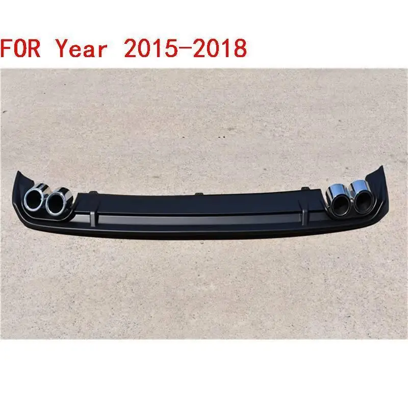 MODEL O Rear Diffuser tuning Car Lip Automobiles Exterior Styling Mouldings Front Bumpers protector 15 16 17 18 FOR Volkswagen Jetta - Цвет: MODEL O