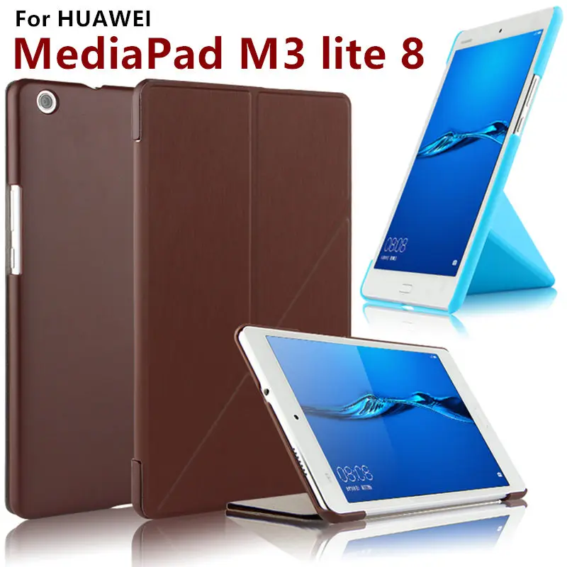 Чехол для huawei MediaPad M3 lite чехол Крышка 8,0 дюймов M3 lite 8 Кожаный Защитный протектор CPN-L09 CPN-W09 CPN-AL00 планшетный ПК чехол