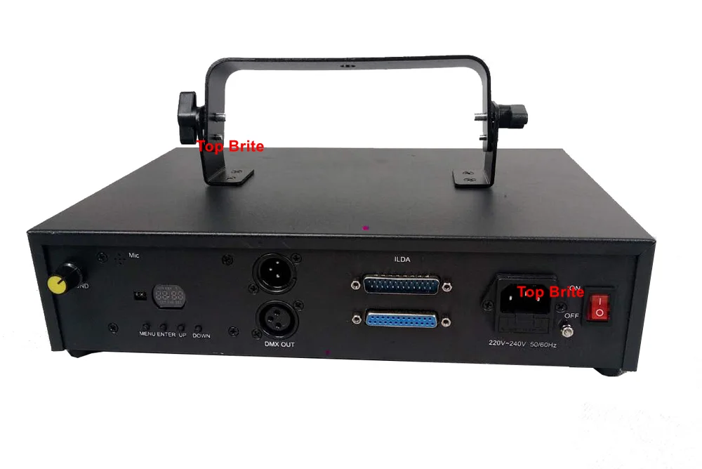 Free Shipping Newest RGB Full Color ILDA Stage Dj Laser Lights Multi Color 2W RGB Animation Laser Lights With Remote Control