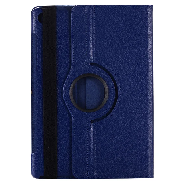 Dark Blue Вращающийся на 360 градусов чехол для huawei MediaPad M5 10,8 Складная подставка из искусственной кожи чехол откидная крышка для huawei M5 Pro 10,8 дюймов планшет Fundas - Цвет: Dark Blue