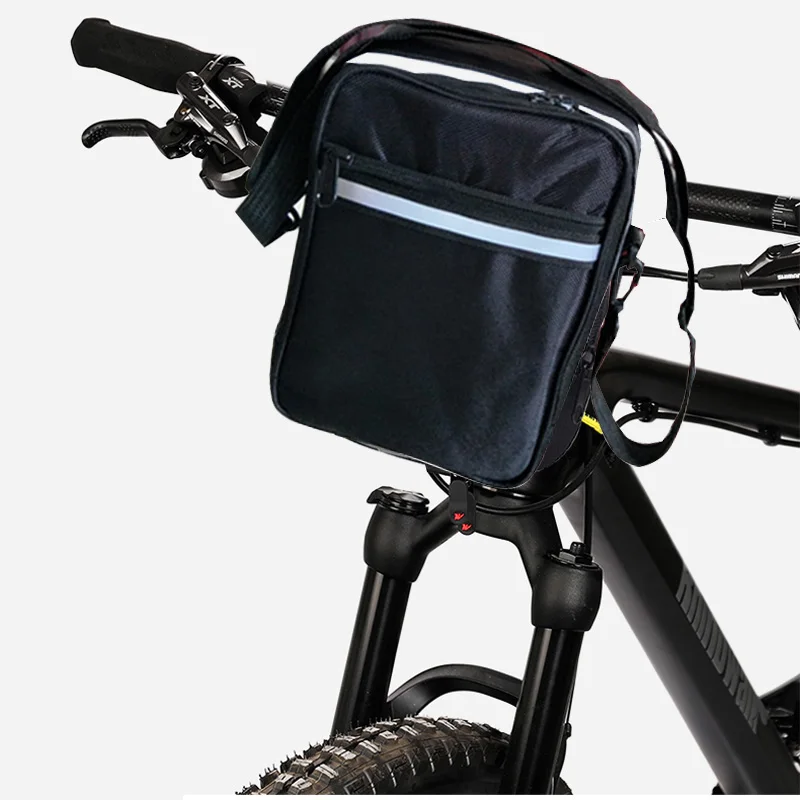 

Bicycle Bag Waterproof Bike Bags Cycling Rear Rack Insulated Storage Bag Night Reflective Strip MTB Bike Shoulder Bags