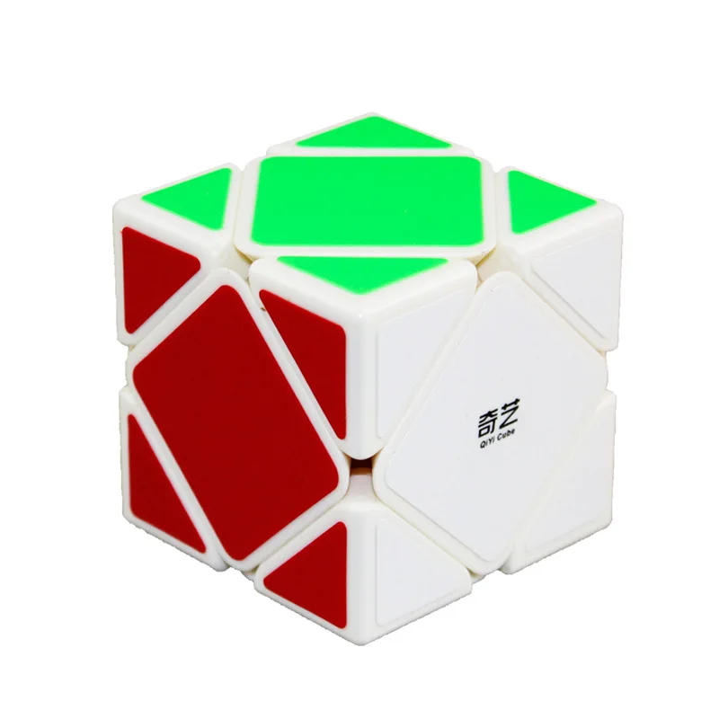 QiYi QiCheng A 3x3x3 скоростной косый магический куб головоломка развивающая крученая