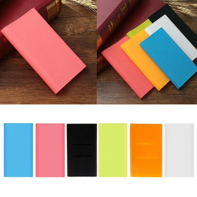 Силиконовый рукав протектор кожного покрова 13 × 7 5 см для Xiaomi Power Bank 2