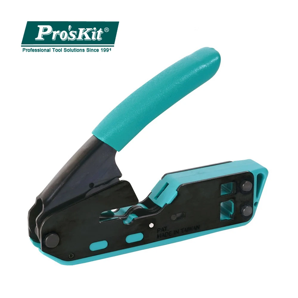 Портативные щипцы для обжима проводов Pro'sKit 6P/8P портативные плоскогубцы