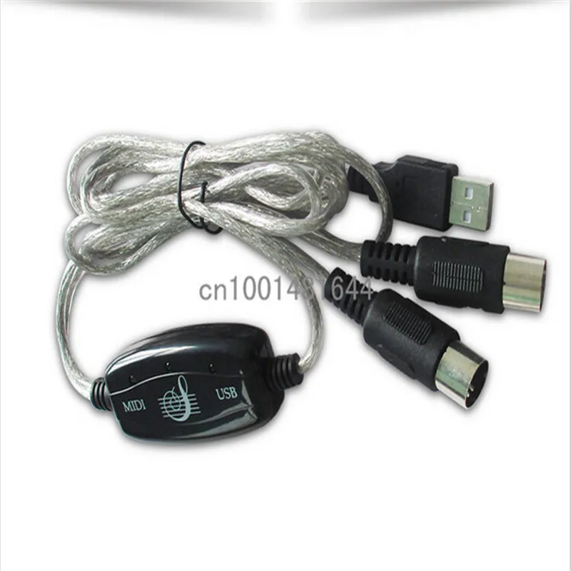 1 8 м USB MIDI кабель конвертер в ПК музыкальная клавиатура адаптер розничной