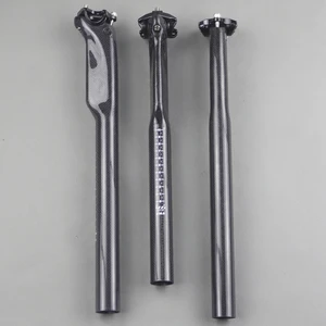 УГЛЕРОДНЫЙ Подседельный штырь без логотипа 27,2, для горных велосипедов, без логотипа, штырь сиденья, сломанный ветер, подседельный штырь 27,230,831,6, 3K, глянец