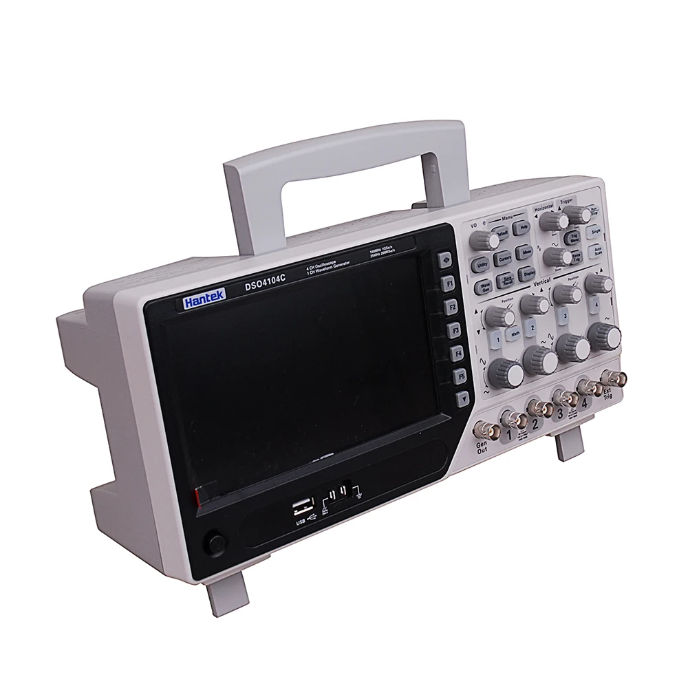 Hantek DSO4104C 100 МГц 4 канала 1GS/s EXT + AFG DVM Функция автоматического выбора диапазона ЖК