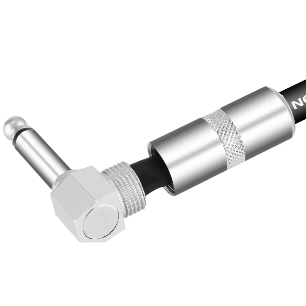 Патч Кабель Neewer для гитары 1/4 дюймовые заглушки под прямым углом 12 дюймов/30 см