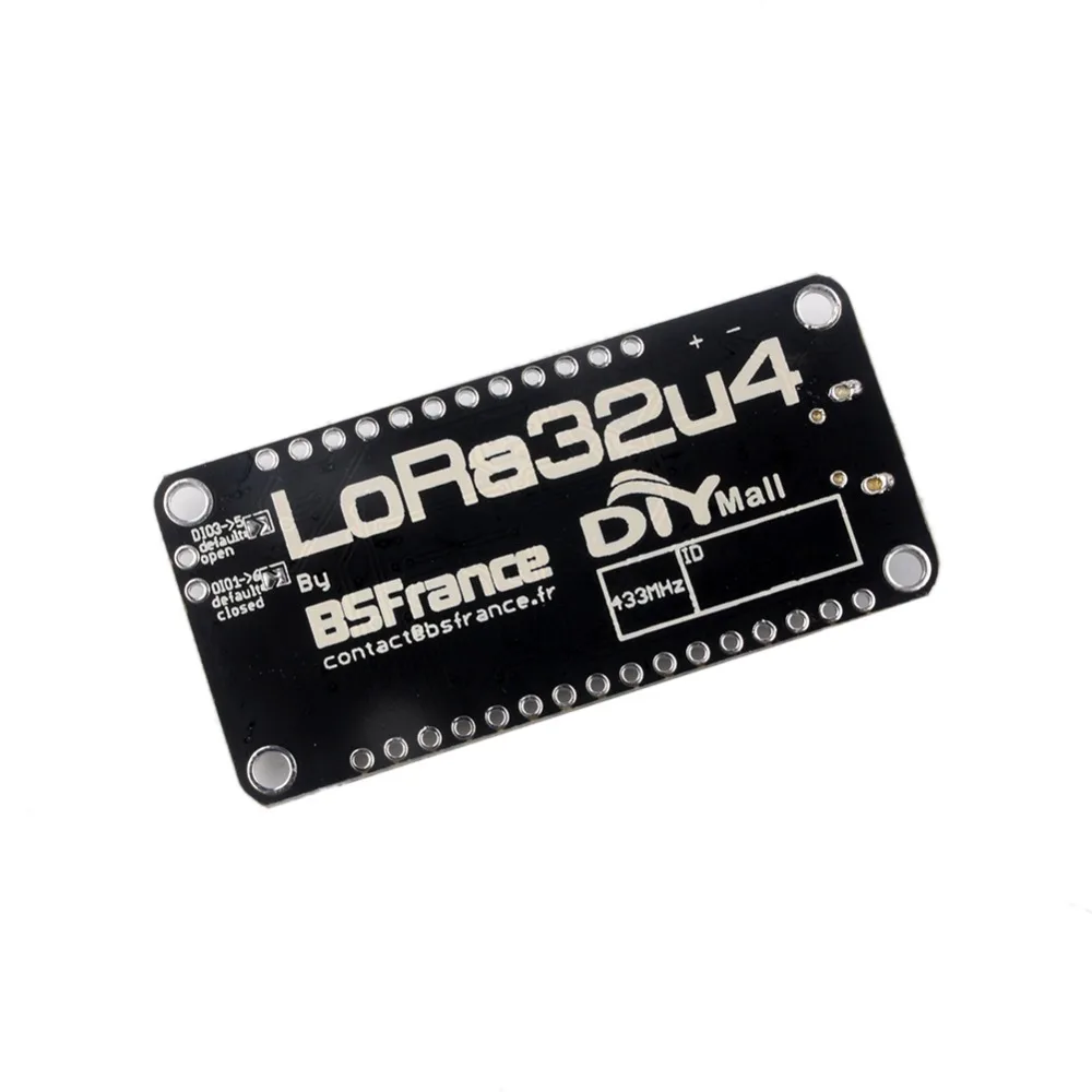 2 комплекта LoRa32u4 RA02 RA-02 433 МГц Lora модуль макетная плата IOT с антенной, дальность 1 км LiPo Atmega328 SX1278 DIY0031