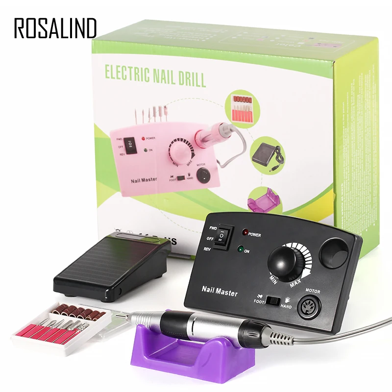 Электрическая дрель для маникюра ROSALIND Новое поступление оборудование дизайна
