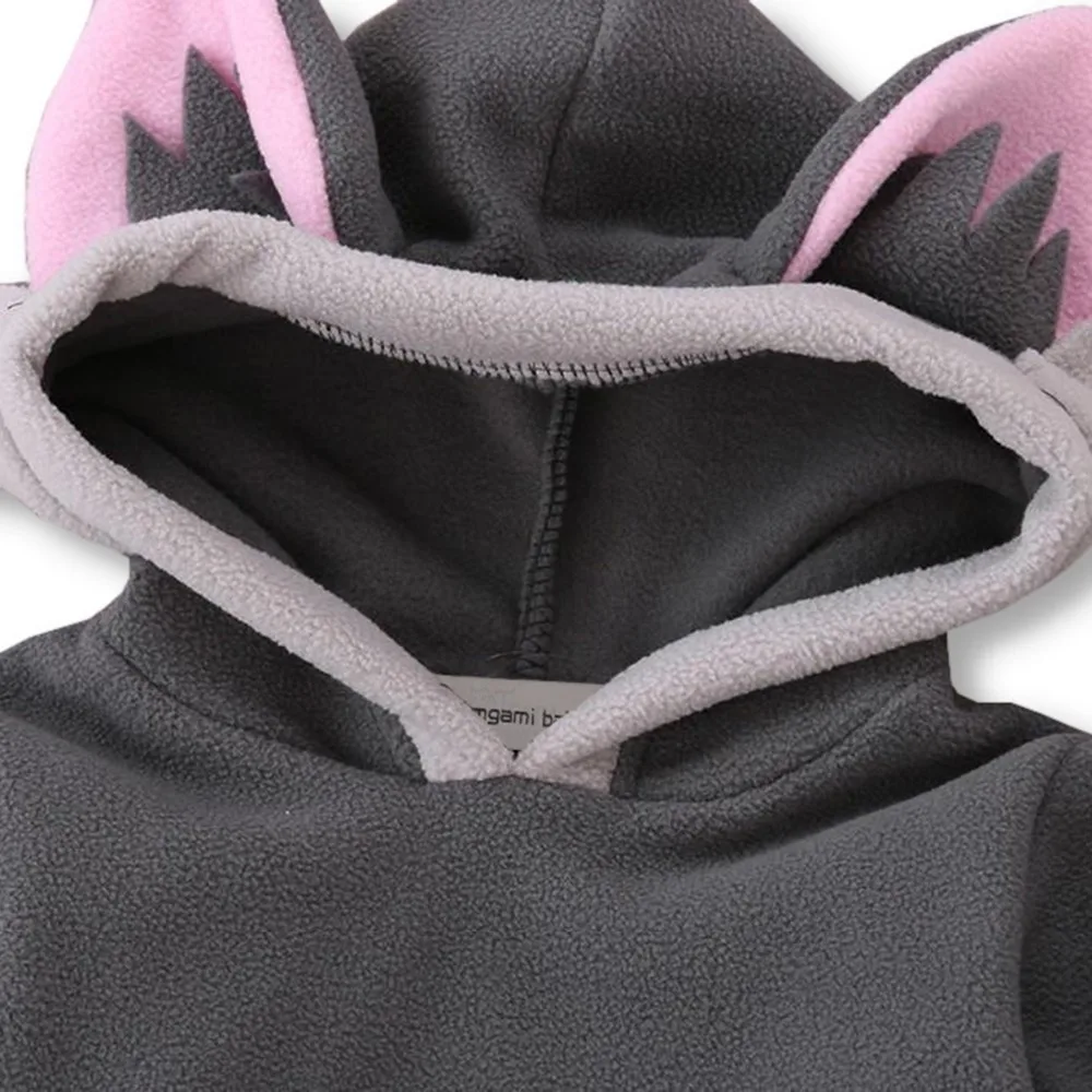 Детская теплая куртка из лисы Детское пальто с капюшоном свитер пуловер для