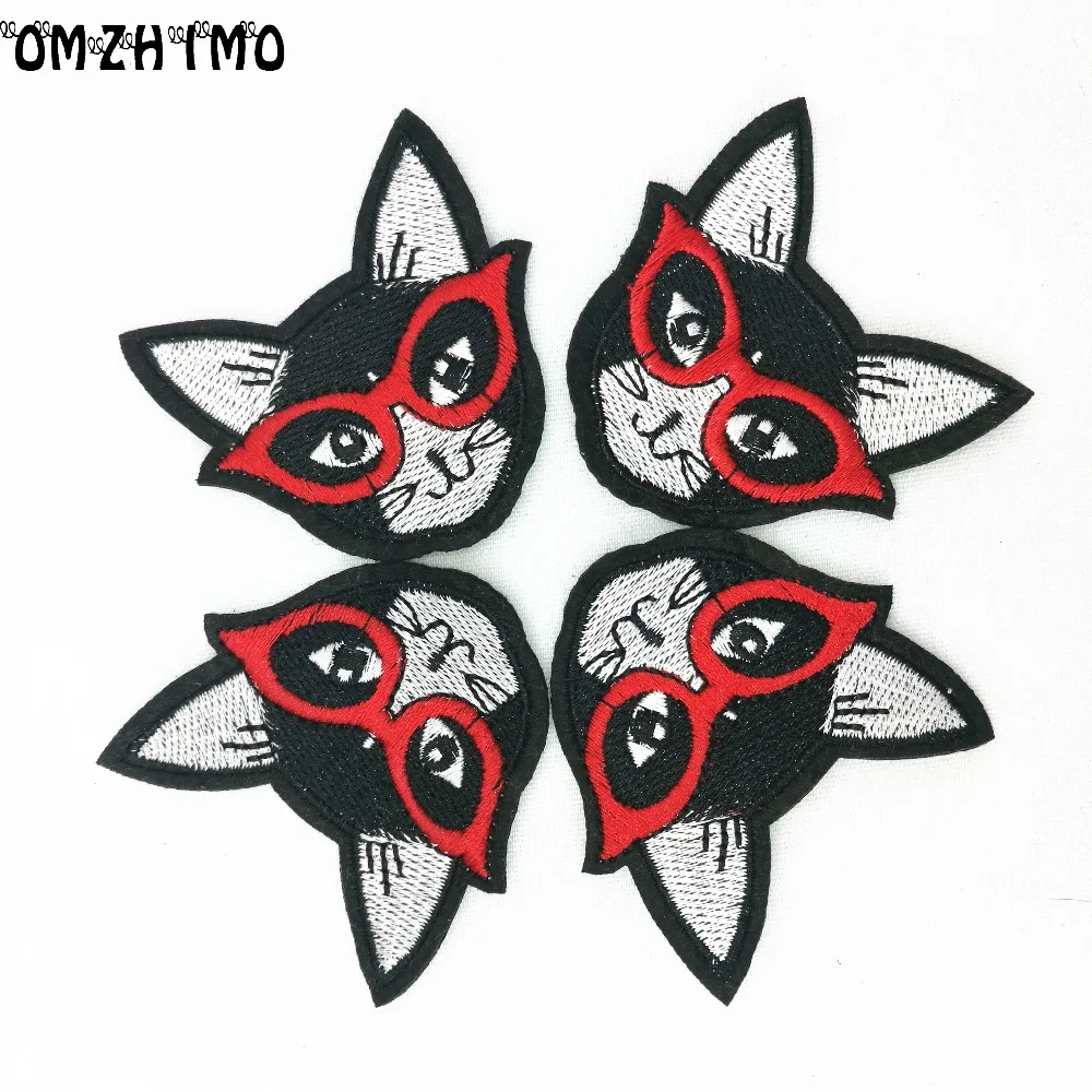 1 шт. нашивка в виде черной кошки для одежды patches for clothing iron patches clothingblack cat patch | Отзывы и видеообзор