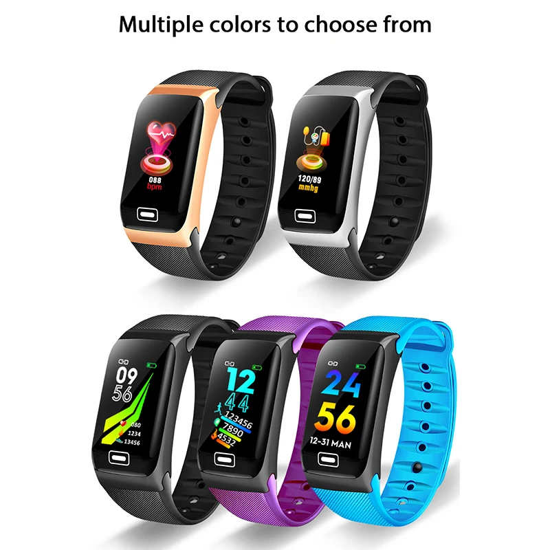 LIGE Smart fitness Band Watch Men Heart Rate Blood Pressure Monitor Fitness Tracker Bracelet SmartBand Bluetooth bracelet | Электроника