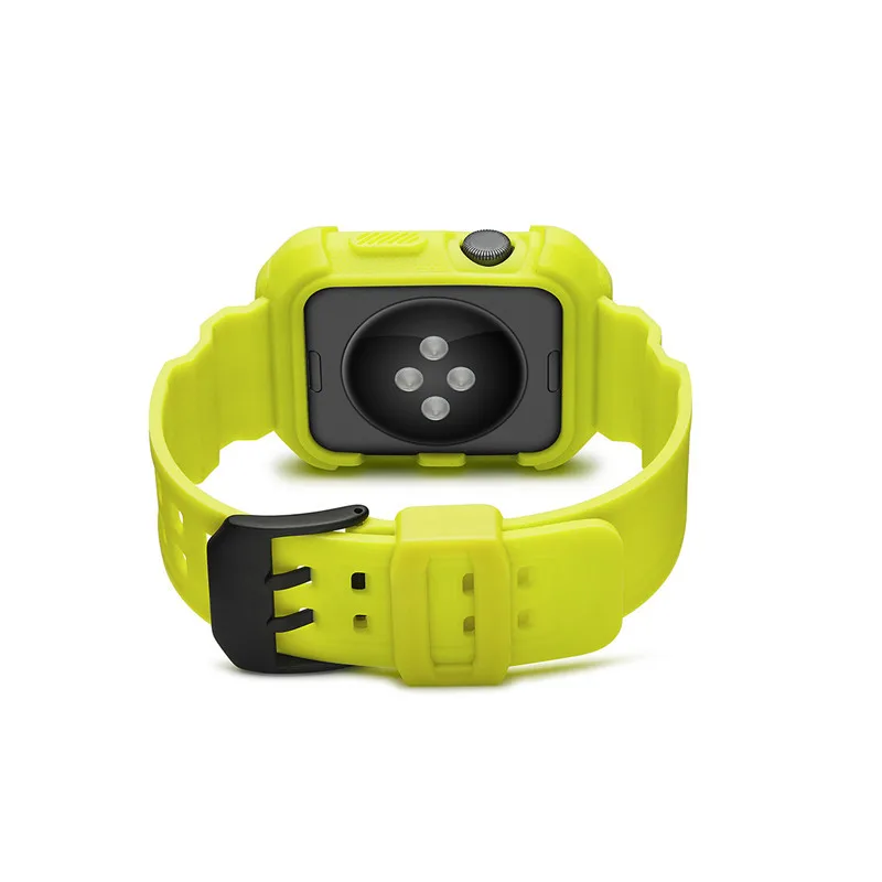 Силиконовый ремешок для apple watch 42 мм/38 мм iwatch series 3/2/1 браслет наручный ремень