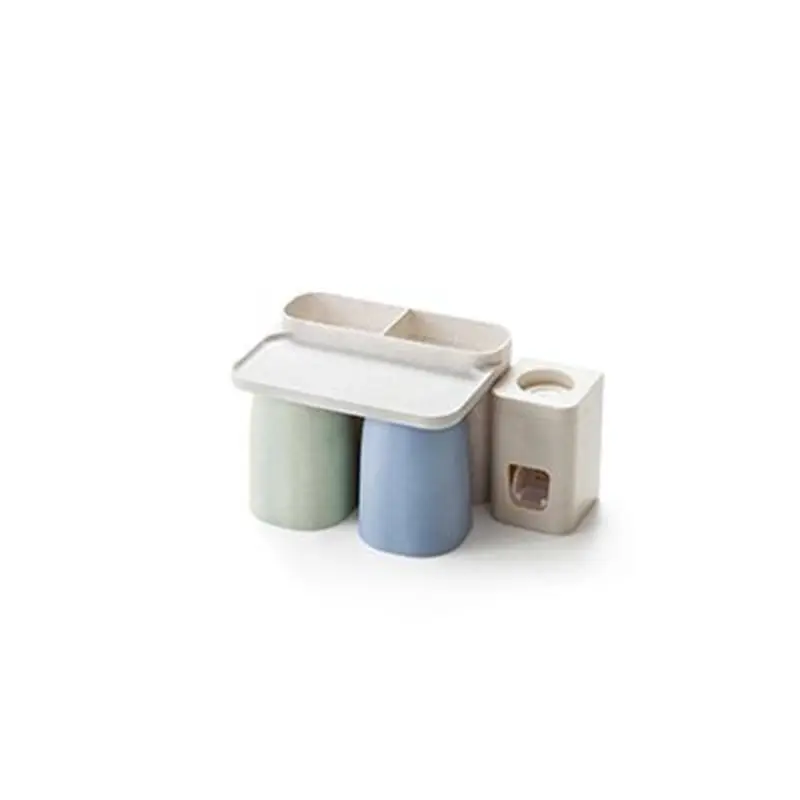 

Creative Wheat Stalks Toothbrush Toothpaste Cup Holder There Is a Magnet at the Bottom of the Cup and There Is No Water