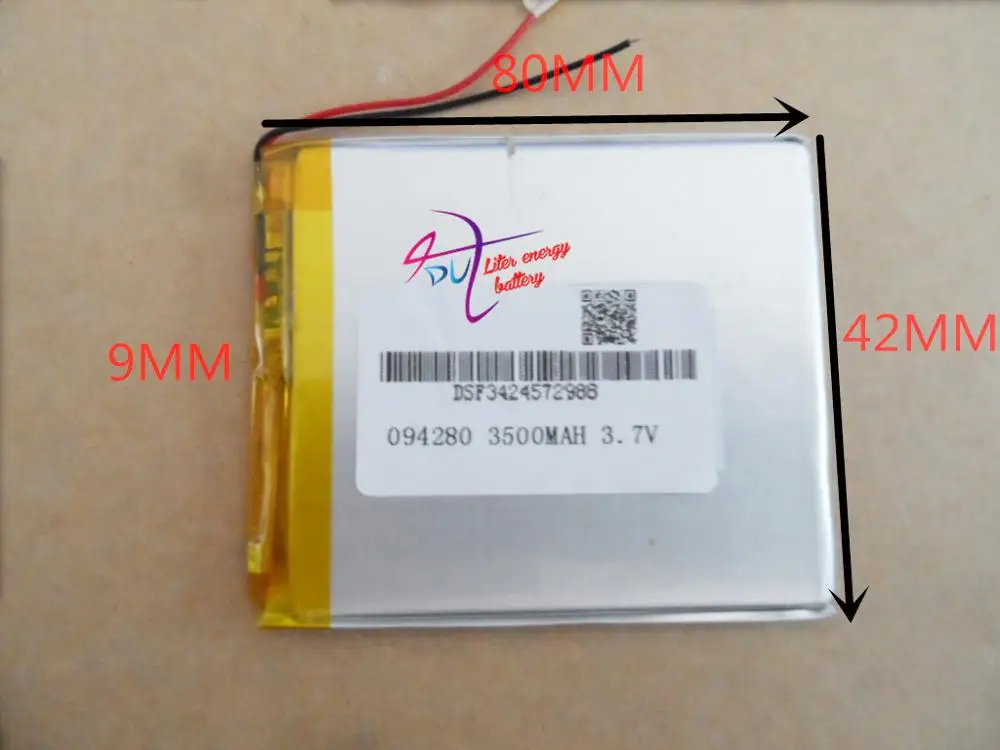 

3.7V polymer lithium battery 094280 904280 mobile device digital product wireless transmitter