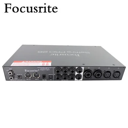 Focusrite Saffire Pro 26 4 предусилителей 18 in/8 out FireWire/Thunderbolt звуковой интерфейс для