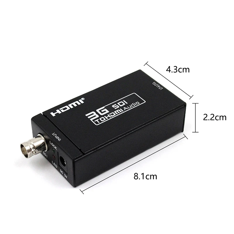7 шт. SDI в HDMI конвертер Поддержка преобразования 1 HD/3G сигнала сигнал|Кабели HDMI| |