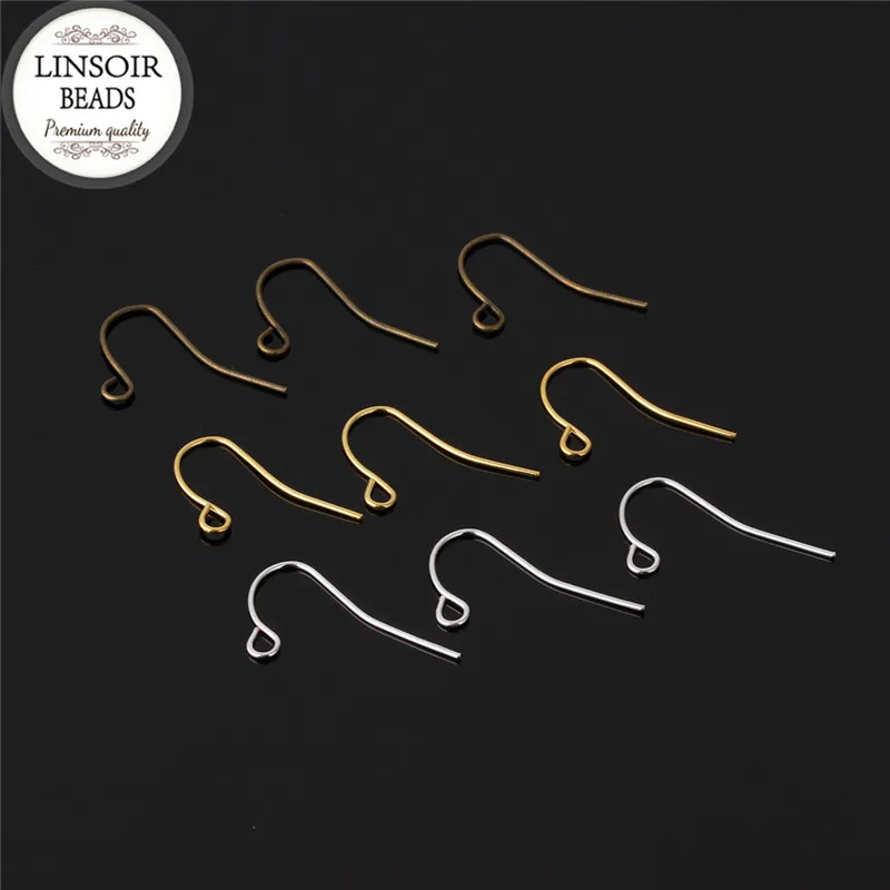 Металлические железные крючки для сережек 13 х16 мм 200 шт./лот|hooks earrings wire|earring wireswire
