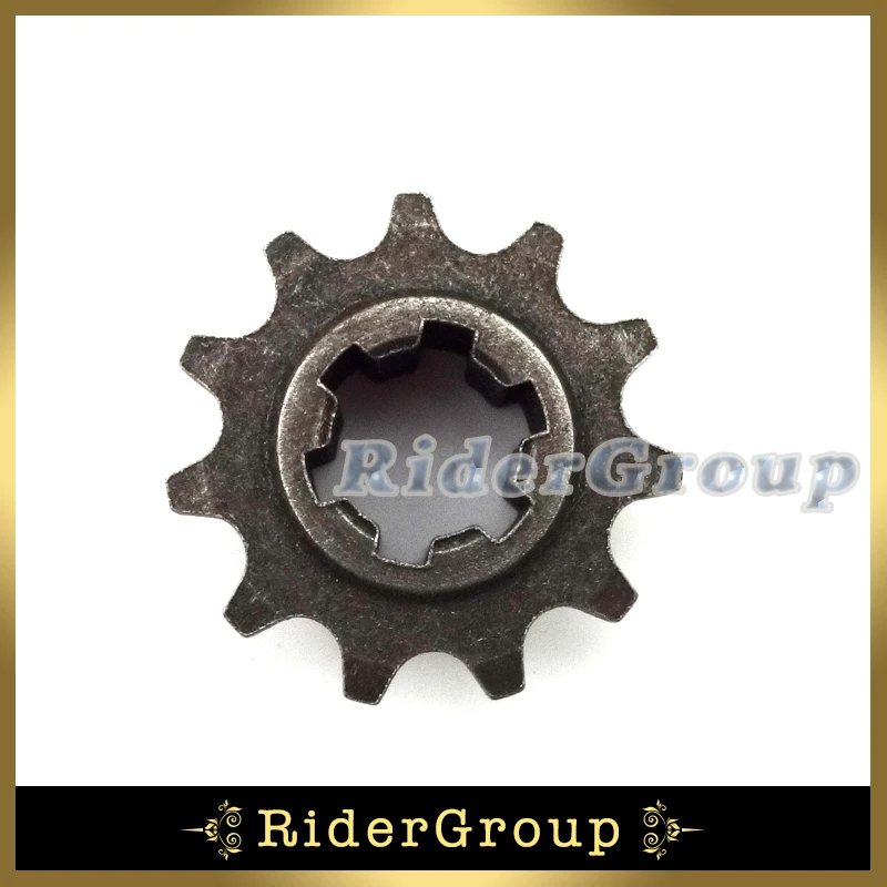 2 шт. Мини Мото Передняя цепь сцепления Звездочка передач T8F 11 зуб для китайского