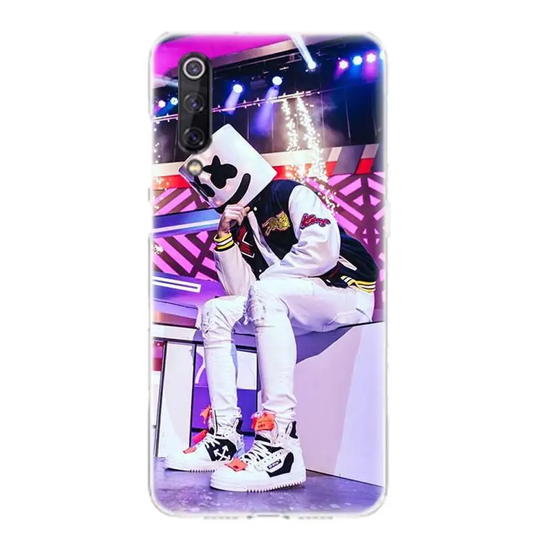 Marshmello Doctom DJ отдельно с рисунком для мобильного телефона чехол Xiaomi mi 5s 5S плюс 5X 6X 8 9