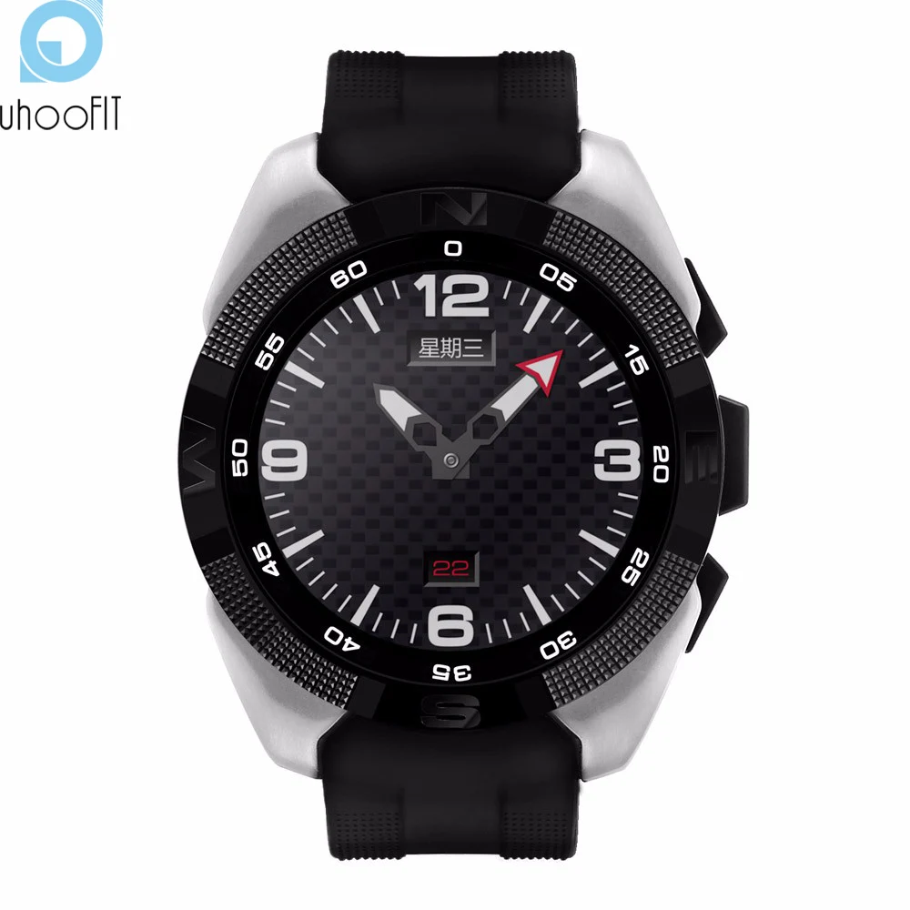 Uhoofit G5 Смарт-часы MTK2502 Smartwatch монитор сердечного ритма Фитнес трекер вызова SMS
