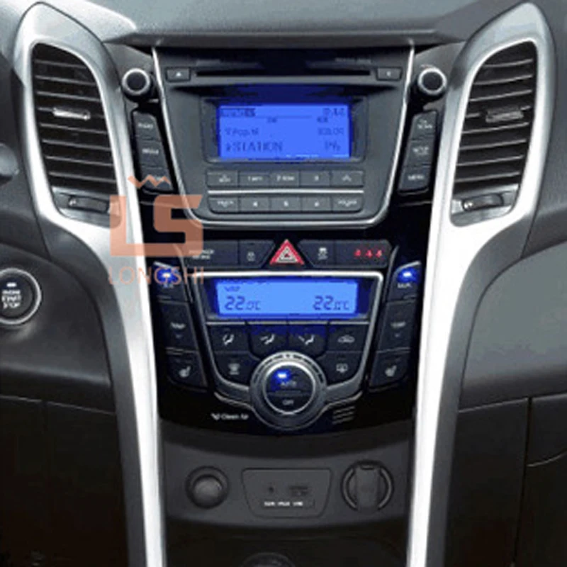 Двойной Дин Радио фасции Для hyundai I-30 I30 2011 2DIN монтажный комплект адаптер отделка Переходная панель рамка панель приборной панели