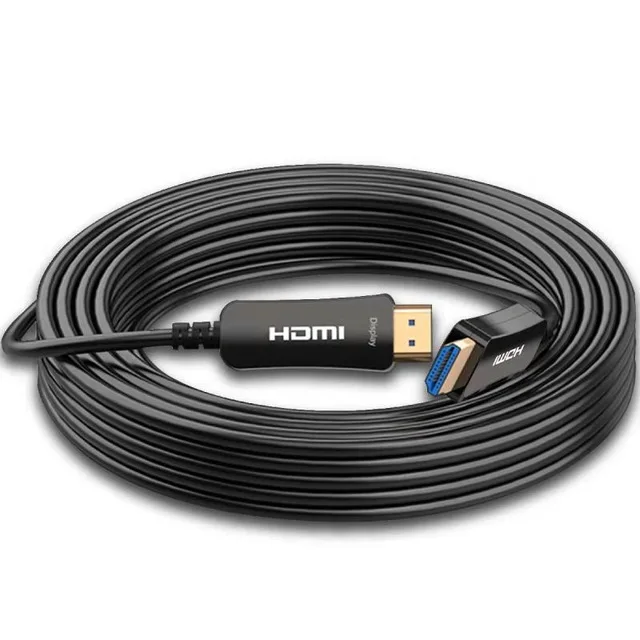 HDMI Cable 2.0 Optical Fiber 4 K 60hz 15 m 30 50 100 cable 3d for HDR TV LCD laptop PS3 Projector Calculate |