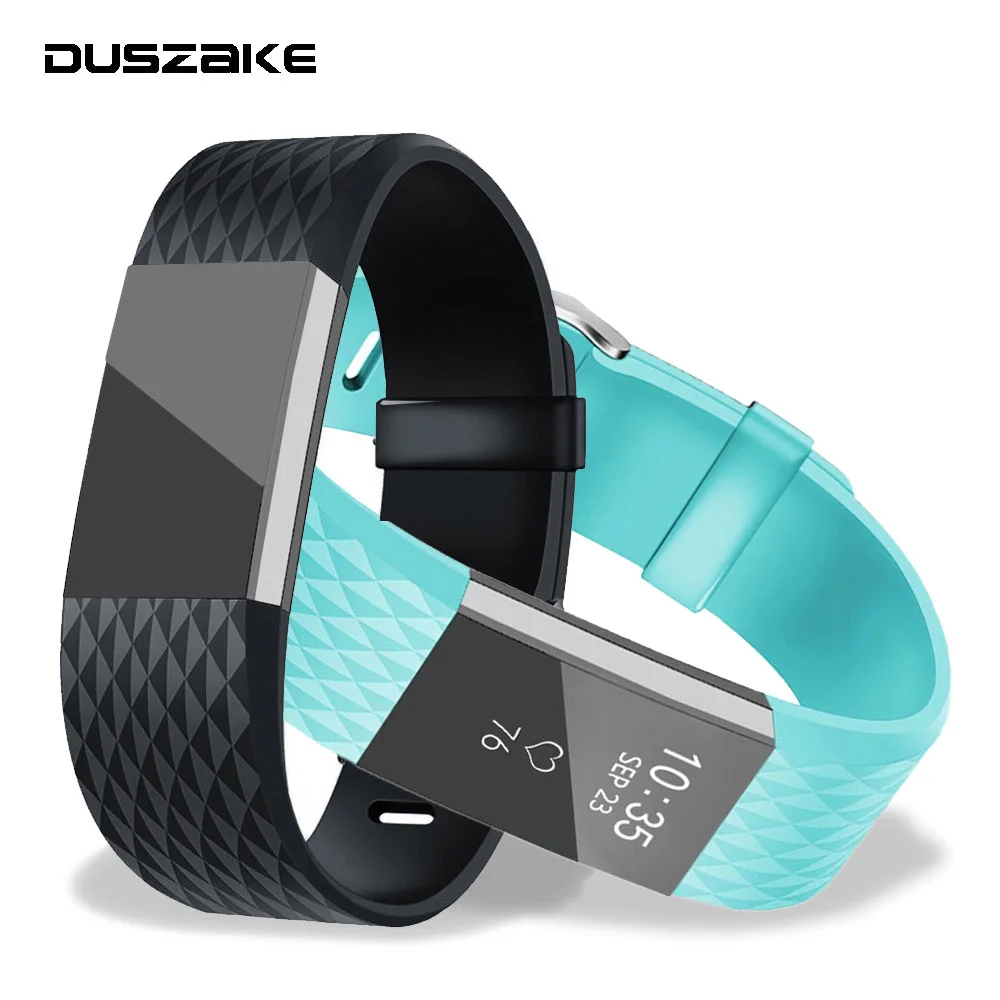 Ремешок для браслета DUSZAKE F07 3D ремешок умных часов силиконовый Fitbit