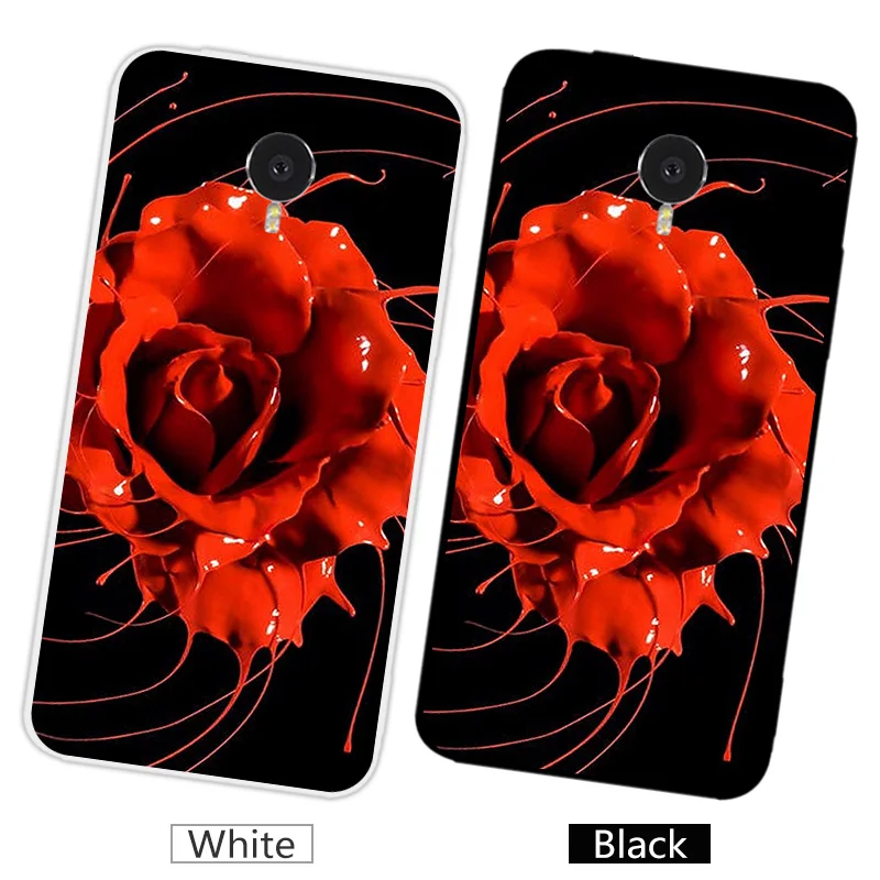 5 36 &quotдля Meizu MX4 Fundas прозрачный ТПУ силиконовый тонкий чехол для mx4 бабочка