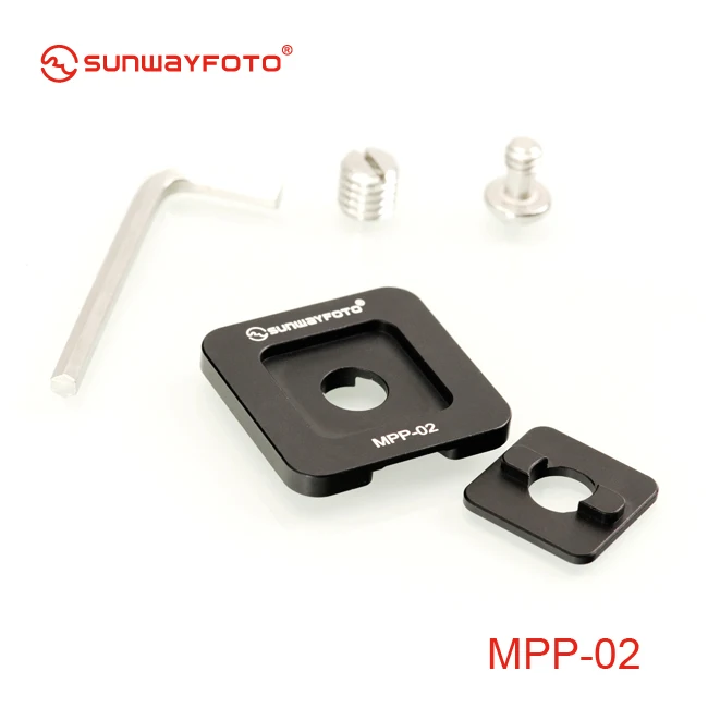 Мини-пластина Sunwayfoto MPP-02 для соединения с 2 зажимами штатива | Электроника