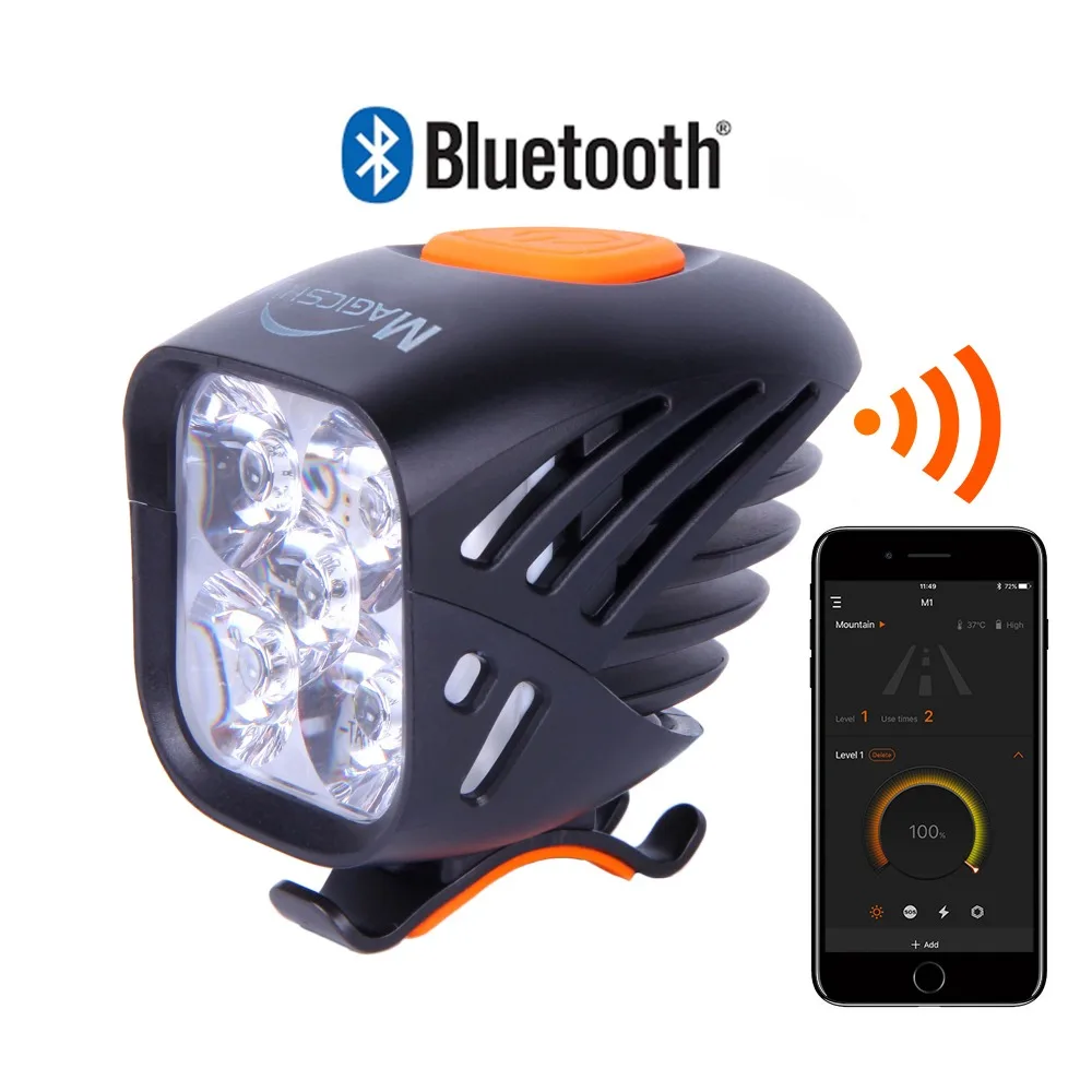 Американский маг MJ 900B 906B 6058 Bluetooth программируемый велосипедный светильник
