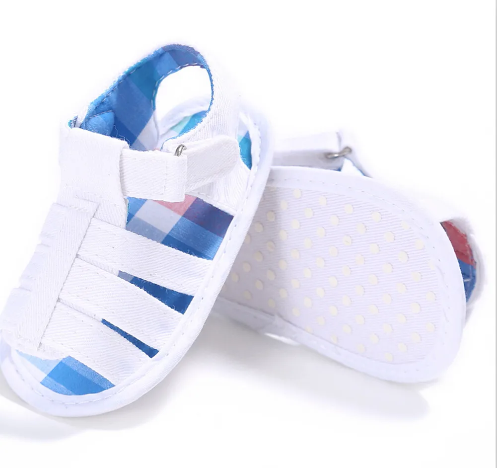 

Baby Infants Boys Girls Summer Sandals Soft Sole Crib Shoes Newborn Boy Girl Leisure Crib Shoes Baby Soft Sole Sandals 0-18M