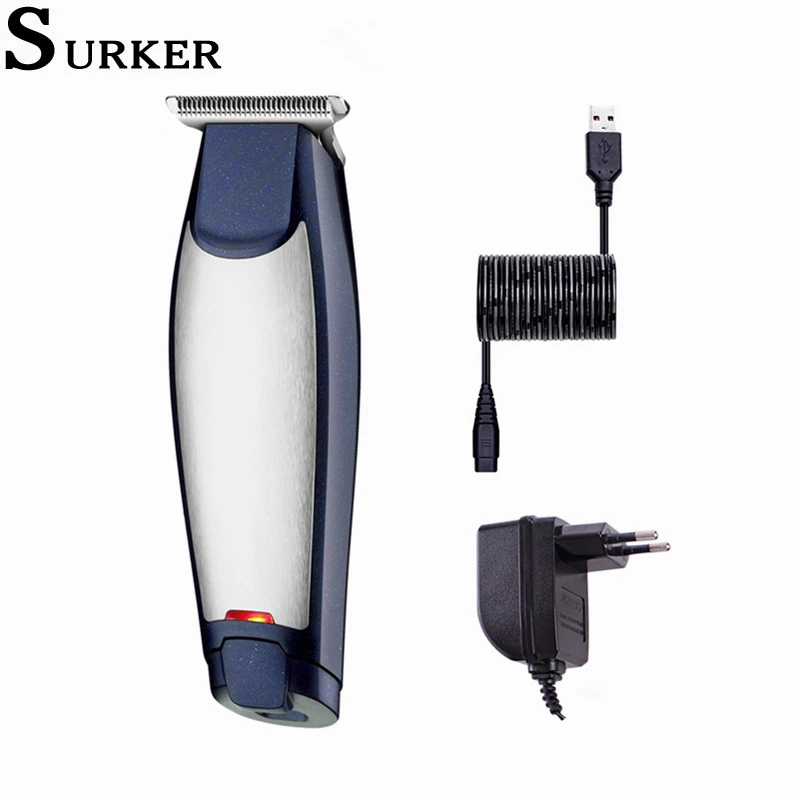 

Surker Профессиональные Парикмахерские ножницы аккумуляторные электрические триммер для волос керамические лезвия стрижка машина cortapelos SK-805