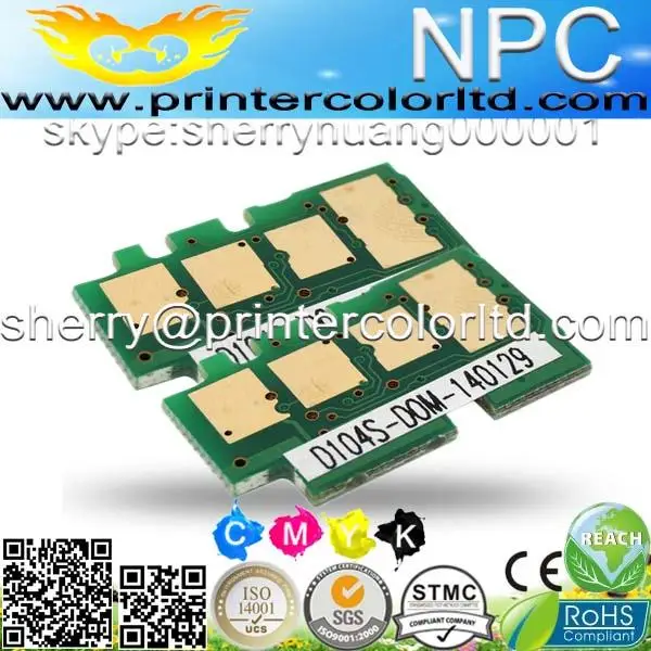 Для Samsung ML-1660 1665 1670 1860 3205 3207 3201 3208 SCX-3200 MLT-D104 MLT-D1042 MLT-D1043 MLT-D104S MLT-D1042S тонер-чип |
