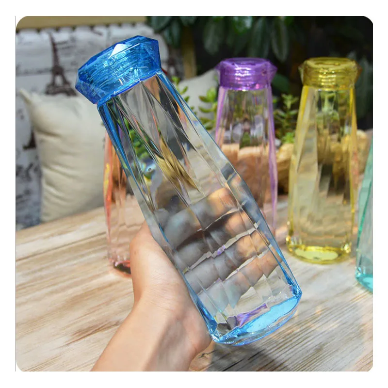 1 шт. пластиковая бутылка для воды|garrafa shaker|botella de aguade agua |