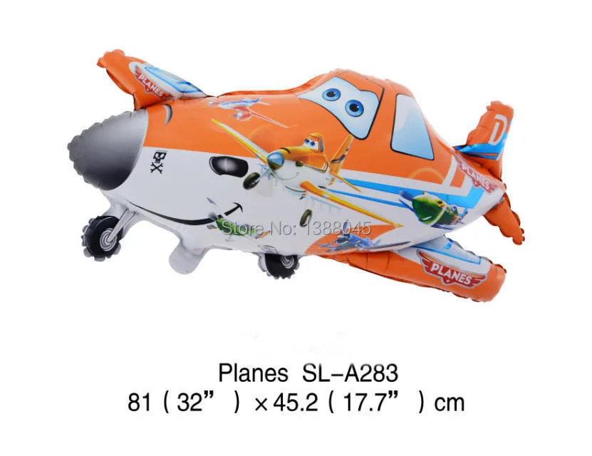 

10pcs/lot Large Airplanes Shaped Helium Balloons Birthday Party Supplies for Kids Decoration Globos Inflatable Classic Toys