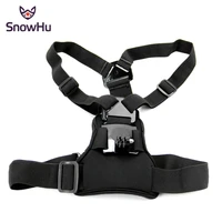 snowhu chest strap mount belt for gopro hero 10 9 8 7 6 5 4 3 yi 4k action camera chest mount harness for go pro sjcam gp204
