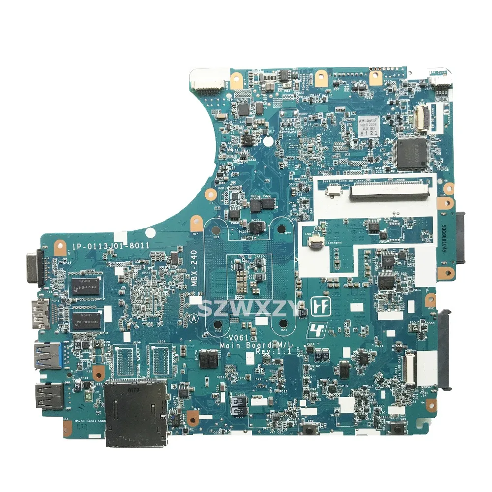Новинка материнская плата для ноутбука SONY Vaio VPCCA VPCCB V061 1P 0113J01 8011 HM65 A1830928A