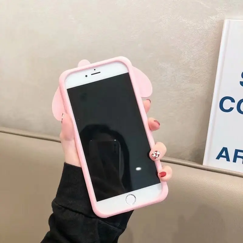 Cinnamoroll 3D Full Perfect Fitted Case For iPhone XR Cute Phone Cover 6 6S 7 8 Plus Xs max Fashion Lovely Pink |