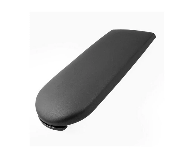 Чер кожа Центральной Консоли Подлокотник обложки Caps ж/защелка для губ 99-04 Volkswagen VW