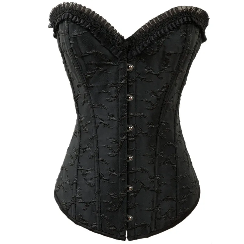 Модный сексуальный корсет для невесты S-XXL готический кружевной свадебный из