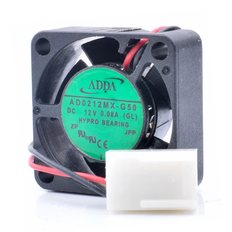 AD0212MX-G50 2510 2,5 см, 25x25x10 мм 12 V 0.08A Микро устройство вентилятор охлаждения